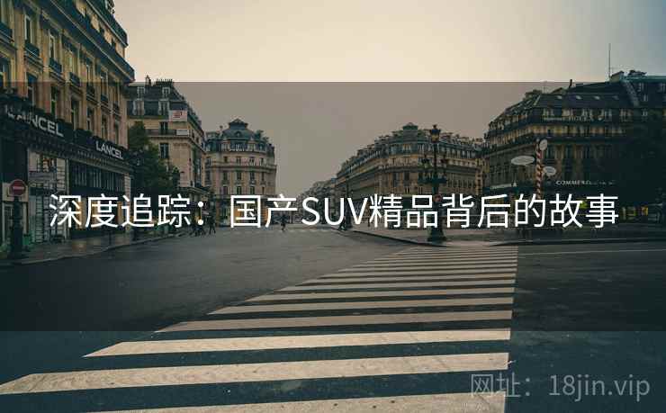 深度追踪:国产SUV精品背后的故事