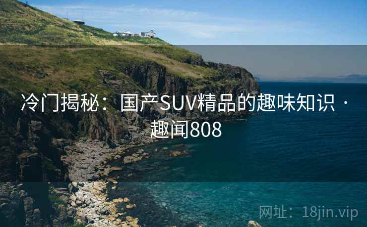 冷门揭秘:国产SUV精品的趣味知识 · 趣闻808